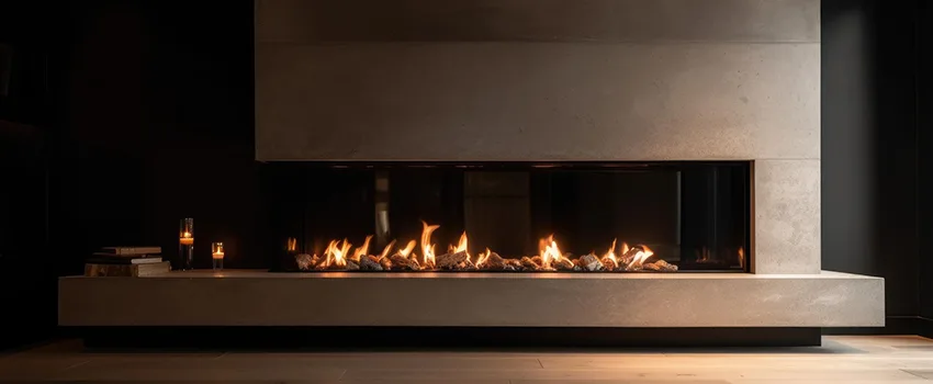 Gas Fireplace Ember Bed Design Services in Eden, North Carolina