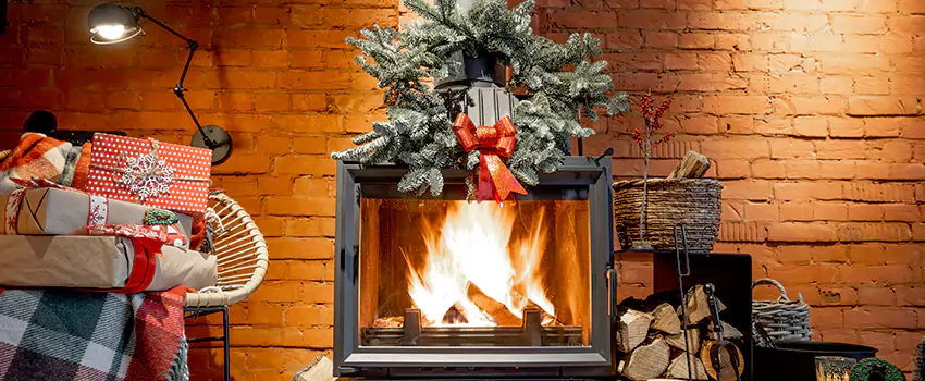 Travis Industries Linear Gas Fireplace Installation in Eden, North Carolina