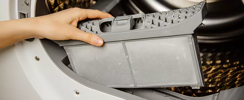 Signs Of A Clogged Dryer Lint Trap in Eden, North Carolina