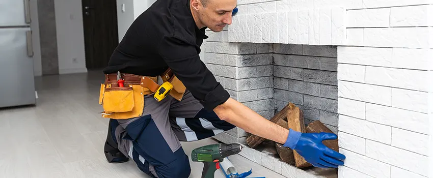 Fireplace Damaged Damper Frame Repair Services in Eden, North Carolina